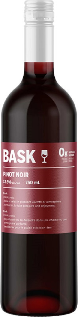 Bask 0Gram Sugar Wines - Pinot Noir - 750ml - Save $1.30 Bask 0Gram Sugar Wines - Pinot Noir - 750ml - Save $1.30