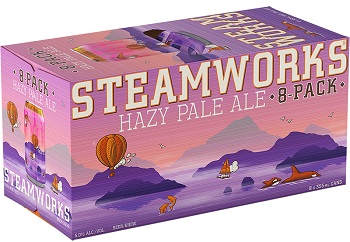 Steamworks Brewing - Hazy Pale Ale - 8x355ml - Save $2.00 Steamworks Brewing - Hazy Pale Ale - 8x355ml - Save $2.00