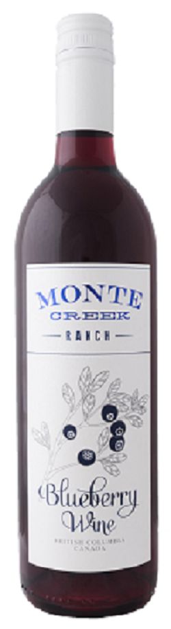 Monte Creek Ranch Winery - Blueberry - 750ml - Save $2.00 Monte Creek Ranch Winery - Blueberry - 750ml - Save $2.00