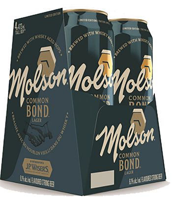 Molson Common Bond Lager - 4x473ml - Save $2.40 Molson Common Bond Lager - 4x473ml - Save $2.40