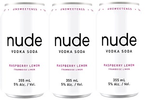Nude Vodka Soda - Raspberry/Lemon - 6Pk can - Save $1.65 Nude Vodka Soda - Raspberry/Lemon - 6Pk can - Save $1.65
