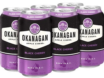Okanagan Cider - Black Cherry - 6Pk can - Save $2.00 Okanagan Cider - Black Cherry - 6Pk can - Save $2.00