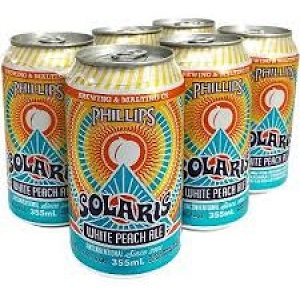 Phillips Brewing - Solaris Peach Ale - 6x355ml - Save $1.00 Phillips Brewing - Solaris Peach Ale - 6x355ml - Save $1.00