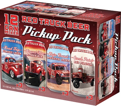 Red Truck Brewing - PickUp Pack - 12Pk can - Save $3.20 Red Truck Brewing - PickUp Pack - 12Pk can - Save $3.20