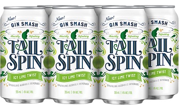 Tail Spin Gin Cooler - Icy Lime - 6Pk can - Save $1.65 Tail Spin Gin Cooler - Icy Lime - 6Pk can - Save $1.65