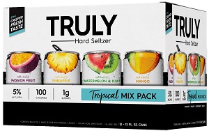 Truly Hard Seltzer - Tropical Mixer - 12Pk can - Save $3.00 Truly Hard Seltzer - Tropical Mixer - 12Pk can - Save $3.00