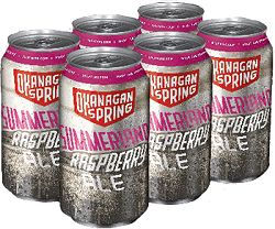 OK RASP6AR Okanagan Springs - Raspebrry Ale - 6Pk can - Save $2.50