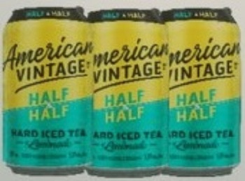 AV Half half American Vintage Hard Tea - Half & Half - 6Pk - Save $1.70