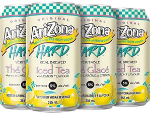 Arizona Lemon 6AR Arizona Hard Tea - Lemon - 6Pk - Save $1.65