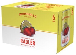 Moose-StrwbrryLem Radler - 6ar Moosehead - Strawberry/Lemon Radler - 6Pk - Save $1.60