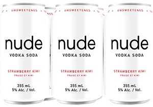 Nude_strawberry kiwi_6AR Nude Vodka Soda - Straw/Kiwi - 6Pk - Save $3.35