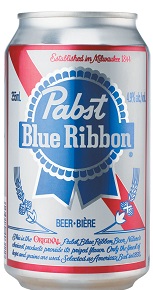 Pabst Blue Ribbon reg 355 ml can Pabst Blue Ribbon - S/C - Save $0.15/per can!!