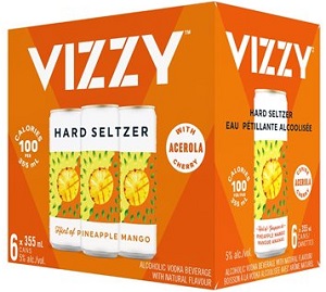 Vizzy Mango Vizzy Seltzer's - Mango/Pineapple - 6Pk - Save $4.90