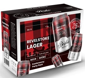 mtbegbie_kootenannypack Lager 12pk Mt.Begbie - Revelstoke Lager - 12Pk - Save $1.55