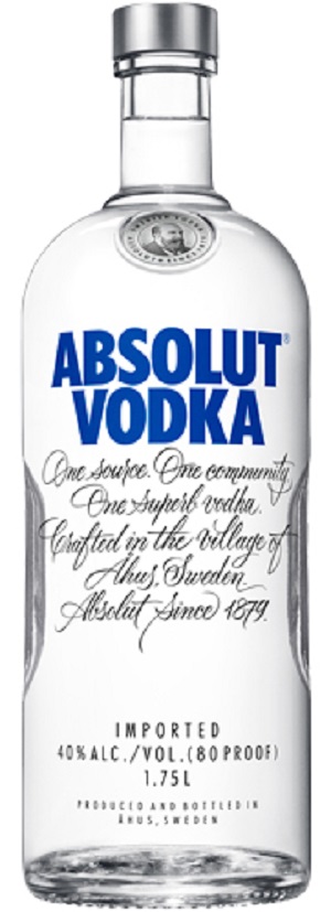 Absolut Vodka - 1.75L - Save $3.10