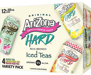 Arizona Hard Tea - Mixer Pack - 12x355ml - Save $6.60