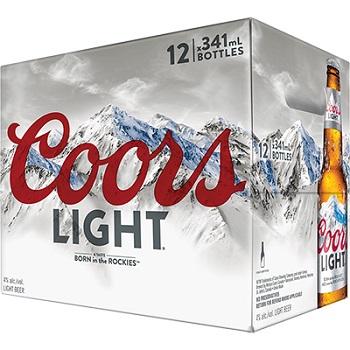 CoorsLight12pb Coors Light Beer - 12PB - Save $4.00