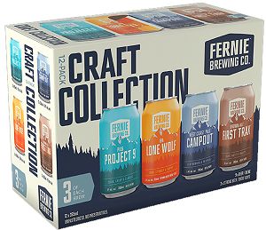 Fernie Brewing - Craft Collection Mixer - 12x355ml - Save $1.60