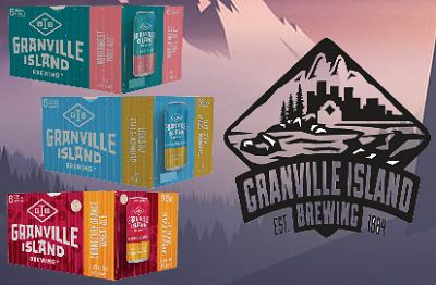 GI Nov LTO Granville Island Brewing - Cran. Orange, German Pilsner & Northwest Pale Ale - 6x355ml - Save $2.15