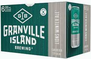 Granville-Island-Brewing-Lions-Winter-Ale-6ar Granville Island Brewing - Winter Ale - 6x355ml - Save $2.15