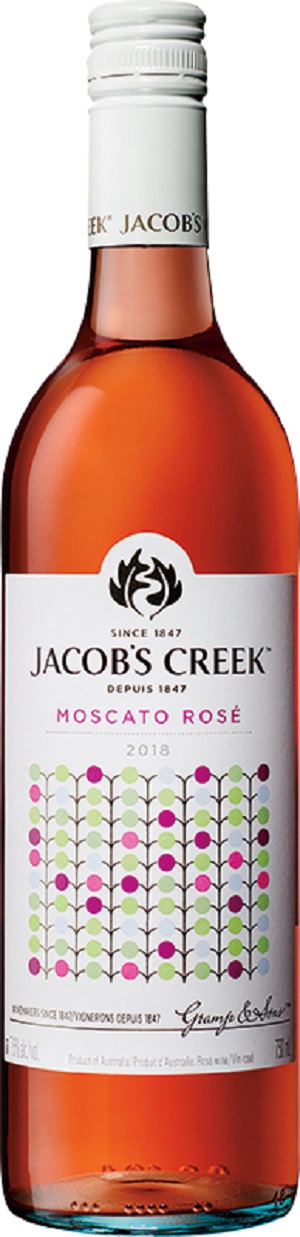 Jacob's Creek Wine - Moscato Rose - 750ml - Save $2.40