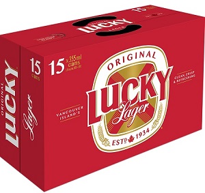 Lucky Lager - 15x355ml - Save $1.75
