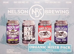 Nelson Brewing - Organic Mixer - 12x355ml - Save $3.20