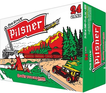 Old Style Pilsner - 24x355ml - Save $3.00