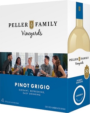 Peller Family Vineyards - Pinot Grigio - 4L - Save $6.15