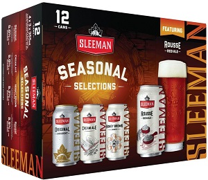 Sleeman Brewing - Seasonal Selections Winter - 12x355ml - Save $3.95
