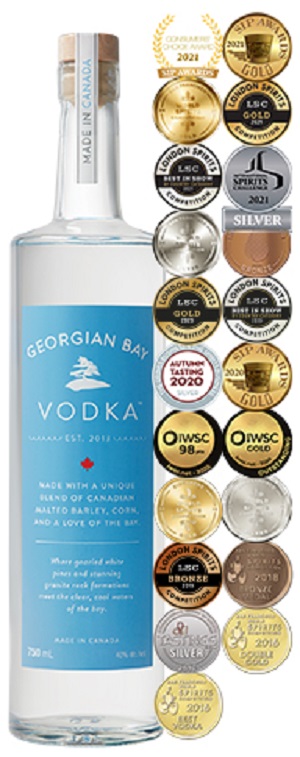 Georgian Bay Vodka - 750ml - Save $2.00