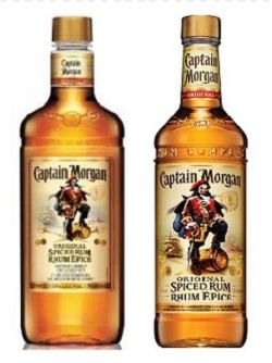 Captain Morgan Spiced Rum - 750ml - (Plastic & Glass)