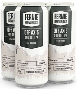 Fernie Brewing - Off Axis Dbl IPA - 4x473ml