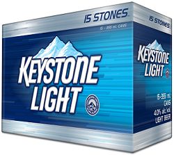 Keystone Light - 15x355ml - Save $ 2.25