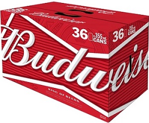 Budweiser - 36x355ml - Save $6.00