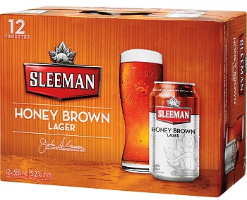 Sleeman Honey Brown Lager - 12x355ml - Save $3.75