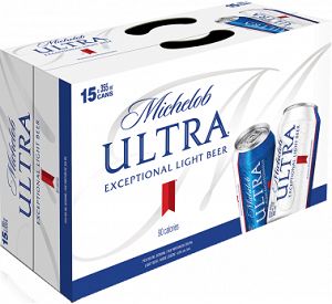 Michelob Ultra - 15x355ml - Save $4.00