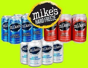 Mike's Red, Blue & White Freeze - 6x355ml - 100 VIP Pts Each!