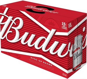 Budweiser - 15x355ml- Save $3.50