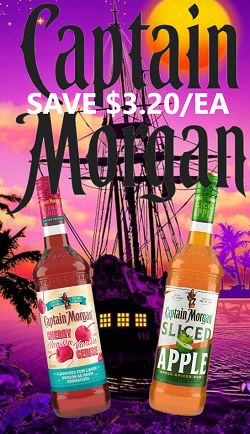 Captain Morgan - Cherry & Apple - 750ml - Save $3.20