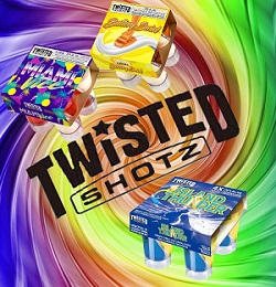 Twisted Shotz - Swirl/ Thunder/ Vice - Save $1.00/EA