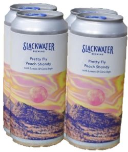 Slackwater - Peach Shandy - 4AL - Save $1.00