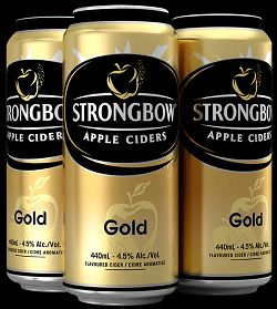 Strongbow Cider - Gold - 4AL