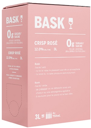 Bask 0G Sugar - Rose - 3L - Save $5.00