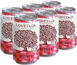 Lonetree Cider - Rhubarb - 6AR - Save $2.00