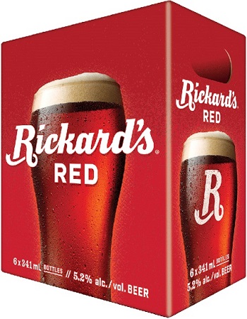 Rickards Red6PB Rickard's Red Ale - 6PB - Save $2.20