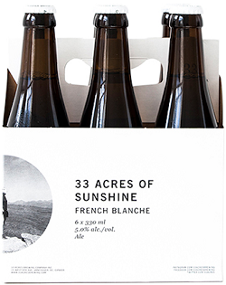 33 Acres Brewing - Blanche - 6PB - Save $1.30