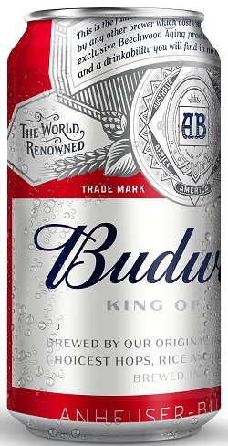 Budweiser - 355ml S/C - Save $0.35