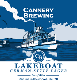 Cannery Brewing - Lake Boat Lager - 12AR -Save $3.00