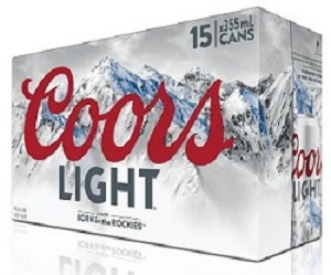 Coors Light - 15AR - Save $4.00